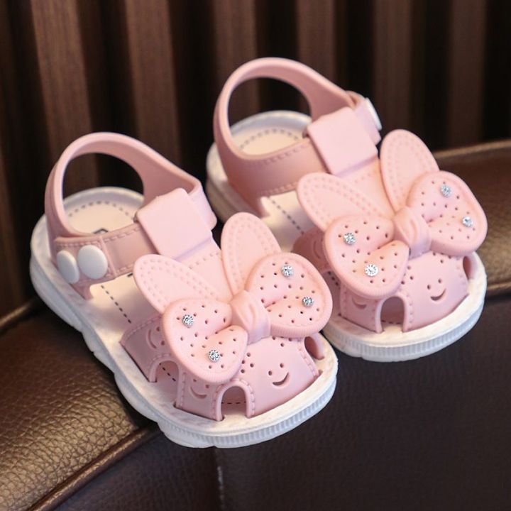 Girls'%20Sandals%20Summer%200-3%20Children%20Toddler%20Baby-Year-Old%20Soft%20Bottom%20Non%20Slip%20Outdoor%20Pump%20Infant%20Buckle%20Toddler%20Shoes%20-%20Image%203