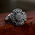 Wholesale Stainless Steel Celtic Knot Nordic Viking Rings Jewelry For Men. 
