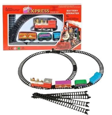 Mini Battery Train Mini Express Battery Operated Train set for kids | Daraz.com.bd