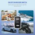 Turn Signal Rocker Switch LED for RV Vehicle 4Pin Universal Switch. 