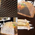 fucun Rectangular Round Net Food Cover Umbrella Style Anti Mosquito Table Mesh. 