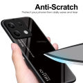 For Xiaomi Redmi Note 13 5G Case Gradient Phone Back Hard Glass Cover.