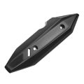 SL Middle Pipe Cover For Motorcycle Exhaust Middle Link Pipe Protector Heat Shield Guard Compatible For Click 150/125.