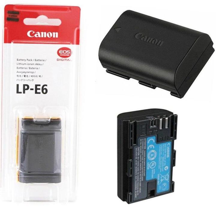High Capacity LP-E6/LPE6N Battery for Canon EOS 7D Mark II 6D Mark ii 80D EOS 5D 6D 7D 60D 60Da 70D EOS 5D Mark II EOS 5D Mark III XC10 DSLR Cameras