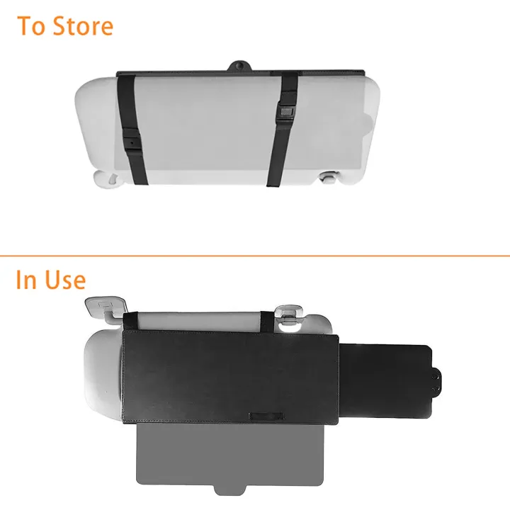 Car%20Sun%20Visor%20Polarized%20Sunshade%20Plate%20Clear%20Vision%20Anti-UV%20Rotatable%20Adjustable%20Sun%20Visor%20Blocker%20Driving%20Vehicle%20Shield-Black%20-%20Image%205