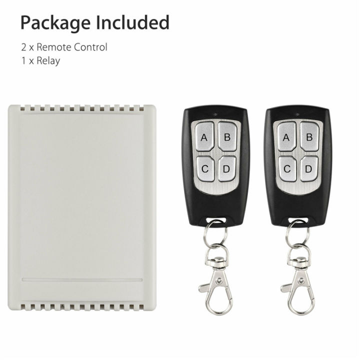 DC%2012V%204%20Channel%204CH%20Wireless%20RF%20Remote%20Control%20Switch%202%20Transmitter%20443.92MHz%20with%20Receiver%20DIY%20Tool%20-%20Image%209