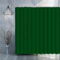 Pure Color Shower Curtain Sets Gray Black Yellow Green Simple Bathroom Decorative Curtain Polyester Fabric Bath Curtain Hooks. 