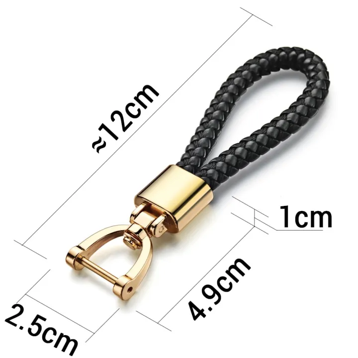 Hand%20Woven%20Leather%20KeyChain%20Detachable%20Metal%20360%20Degree%20Rotating%20Horseshoe%20Buckle%20Braided%20Moto%20Car%20Key%20Chain%20For%20Men%20Gift%20K394%20-%20Image%206