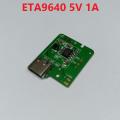 ETA9640 Module 5V 1A TYPE-C USB ETA9640 Lithium Battery Charger Module ETA9640 Charging Module Type C ETA9640 Battery Charging Module For 18650 Lipo Battery Charging.