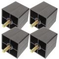 4 Pcs Replace Rubber Plastic Sofa Legs Furniture Cabinet Replacement Feet Metal for. 