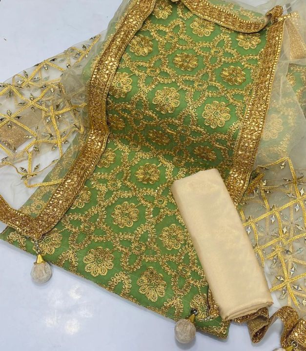 Semi-stitched%20Georgette%20Embroidery%20Three%20Piece-32%20-%20Image%202