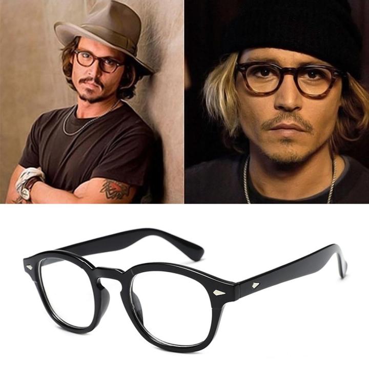 Men's Retro Round Small Frame Glasses Fashion Trend Casual