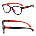 Anti Blue Light Kids Glasses Square Children Boy Girls Computer Optical Frame Reflective Blocking Eyeglasses Filter TR90 Frame.