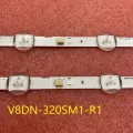 2pcs/set LED strip for Samsung UE32N5305AK UE32N5000 UE32N5372 UE32N5300 LM41-00618A 46574A BN96-35630A 46574A V8DN-320SM1-R1----. 