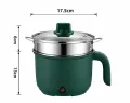 Electric Multifunctional Mini Cooker 1.5L – Compact Cooking Pot with 360° Even Heating & Dual Gear Temperature Control. 