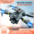 4k Dual Camera Professional RC Drone Mini Drone Drone Fpv Show Headless Mode Drone Camera HD RC Drone sc.
