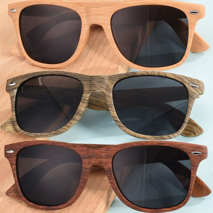 Daraz Mens Bamboo Sunglasses Vintage Unisex Bamboo Sunglasses