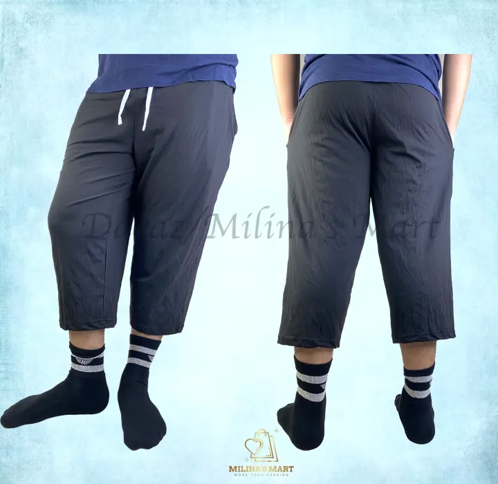 Everyday%20Useable%20Soft%20Cotton%20Summer%20Short%20Trouser/%203-Quarter%20Pant%20For%20Men%20-%20Image%206