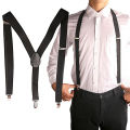 Premium Quality Suspenders  For Men  Suspenders Belt For Men Black Color Shirt Suspenders - Belt. 