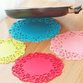 Silicone Table Heat Resistant Mat Cup Coffee Coaster Cushion Placemat Pad 1 pcs.