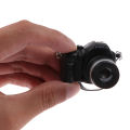 1Pc Dollhouse Miniature Digital SLR Camera Dolls House Decoration Accessory. 