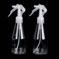 2PC 200ML Portable Plastic Spray Bottle Transparent Makeup Moisture.