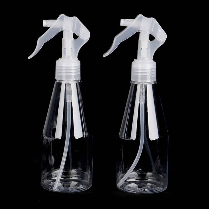 2PC 200ML Portable Plastic Spray Bottle Transparent Makeup Moisture