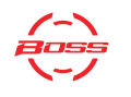 Boss logo Sticker for bike. 
