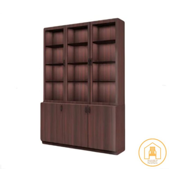 Showcase%20With%20Crockery%20Display%20Unit%20with%203%20door%20Storage%20Cabinet%20%20-%20Family%20Furniture%20-%20Image%202