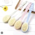 Bath Shower Back Brush Scrubber Skin Cleaning Massager Long Handled Plastic Body.