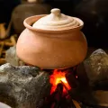 Cook With Tradition Using Clay Matir Rannar Hari - Electric Chula - Infuse Your Cooking With Authentic Flavors. 