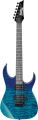 Ibanez GRG 6 String Solid-Body Electric Guitar, Right, Blue Gradation, Full (GRG120QASPBGD). 