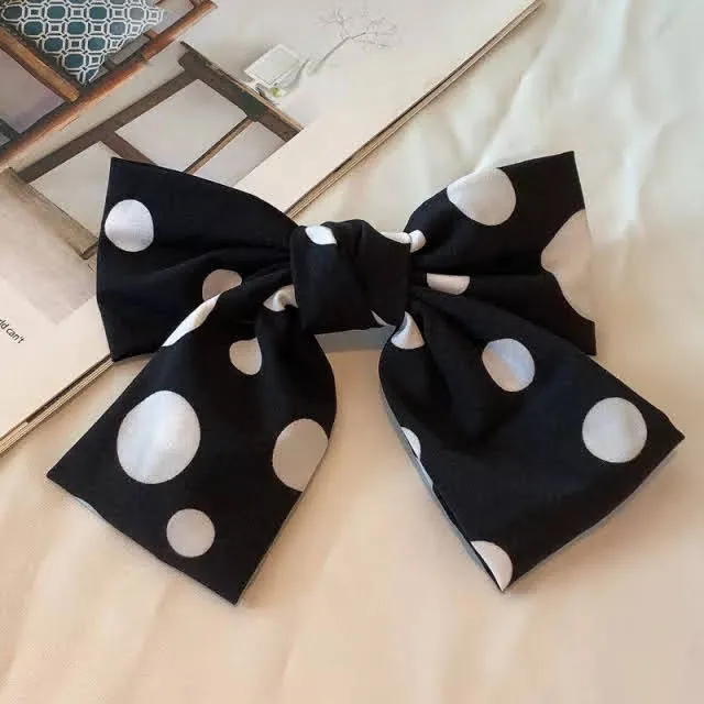 1%20Pc%20Trendy%20Big%20Polka%20Dot/%20Large%20Ball%20Printed%202%20Layer%20Hair%20Band%20For%20Girls%20Simple%20Stylish%20-%20Bowknots%20Hair%20Clip%20for%20Women%20New%20Collection%20Hairpin%20Hair%20Accessories%20For%20Summer%20Style%20Women%20-%20Hair%20Band%20-%20Image%207