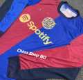 Barcelona Home 24/25 Full Sleeve Jersey. 