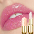 Moisturizing Jelly Glitter Colored Lip Balm Temperature Color Changing Magic Lipstick Shiny Mirror Diamond Lip Gloss Waterproof.