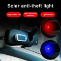 Strobe Light Car Security Light Sensing Warning Light Solar Power Flash Warning Caution Anti-theft Warning Strobe Lamp for Car Vehicle Van Truck SUV feasible.