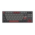 RK R87 ROYAL KLUDGE Wired Mechanical Keyboard 87 Keys RGB Backlit Hot Swap Gaming Keyboard Customised Keycaps with Dust Cover. 