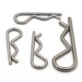 Stainless Steel R Shaped Spring Cotter Clip Pin M1 M1.2 M1.6 M1.8 M2 M2.5 M3 M3.5 M4 M5 Fastener Hardware for Repairing Cars. 