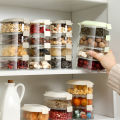 Kitchen Spice Storage Box Onion Ginger Garlic Fresh-keeping Box Multi-layer Food Sealing Moisture-proof Packaging Tank Household Bayline.