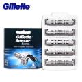Gillette Sensor Excel Razor Blades 5pc/pack Shaving Replacement Razor Blades Shaver Heads. 