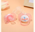 Kiss me Baby silicone pacifier with lid sleeping nipple newborn baby comfort Nipple -1pcs.