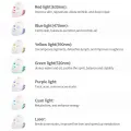 7 Colors LED Facial Mask Cover Photon Therapy Skin Rejuvenation Anti Acne Wrinkle Removal Skin Care Whitening Beauty Instrument Skin Rejuvenation Machine.