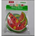 Watermelon-shaped pencil eraser-1 piece.