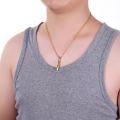 Fashion New Pendant Necklace Men Punk Trendy Simple Stainless Steel Chain Jewellery Gift. 