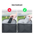 Carrying Case Portable Bag Lens Protective Cover Dual Zippers Protector Travel Case Action Camera Accessories Compatible For Insta 360 ONE X3/2. 