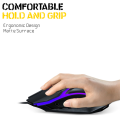 RGB Mouse Gaming Design TWolf V1 Wired RGB Gaming Mouse Affordable Choice For Gamers In Bangladesh Supports Laptop Desktop Gaming PC Computer Mouse. 