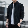 Spring Autumn Casual Solid Fashion Slim ber Jacket Men Overcoat Arrival Baseball Jackets Men's Jacket M-6XL Top. 