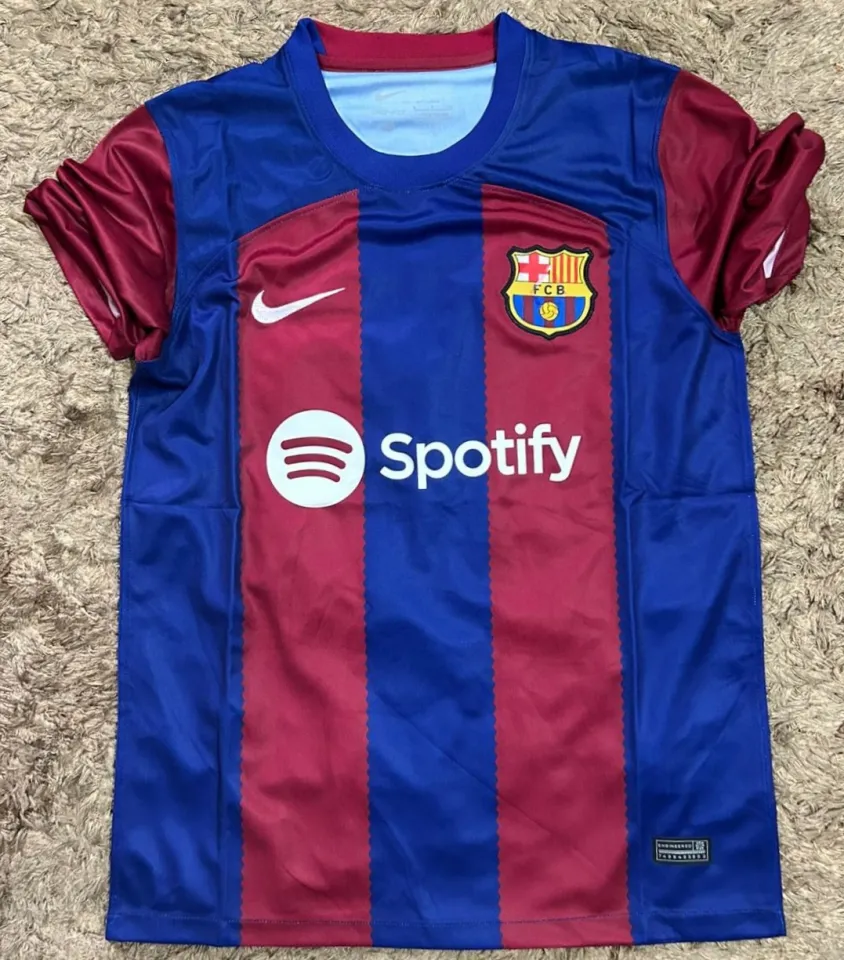 Barcelona Home Jersey Fan Version 2023-24 New Season Short Sleeves