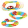 Diecast DIY Puzzle Toy Roller Coaster Track Electronics Toy Car Rail Car Toy for Children Random Color. 