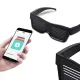 Magic LED Shining Smart Glasses APP Programmable Wireless BLE Light up glasses for Party. 
